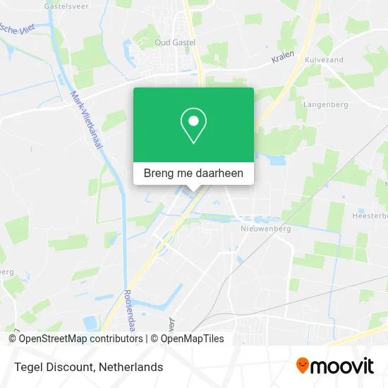 Tegel Discount kaart