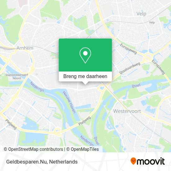 Geldbesparen.Nu kaart