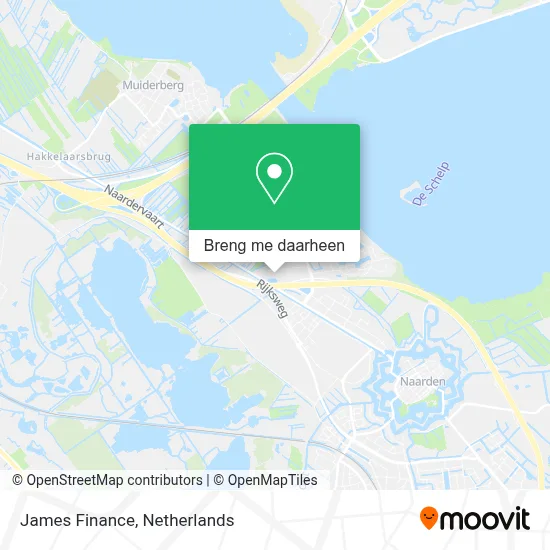 James Finance kaart