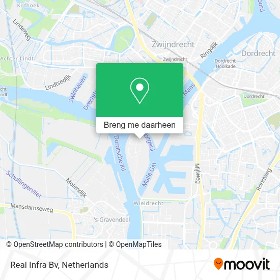 Real Infra Bv kaart