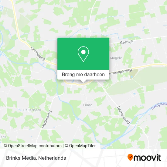 Brinks Media kaart
