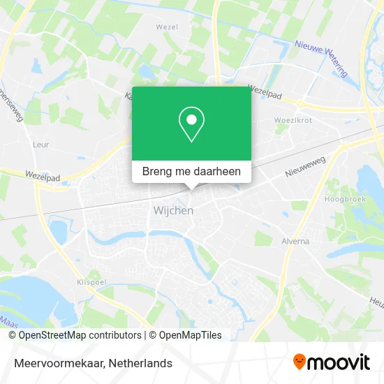 Meervoormekaar kaart