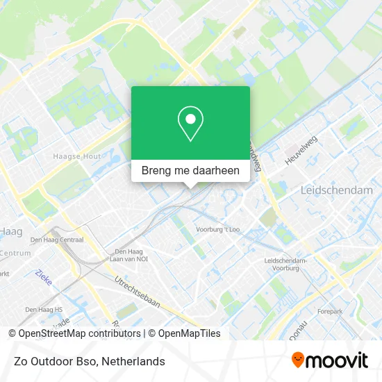 Zo Outdoor Bso kaart