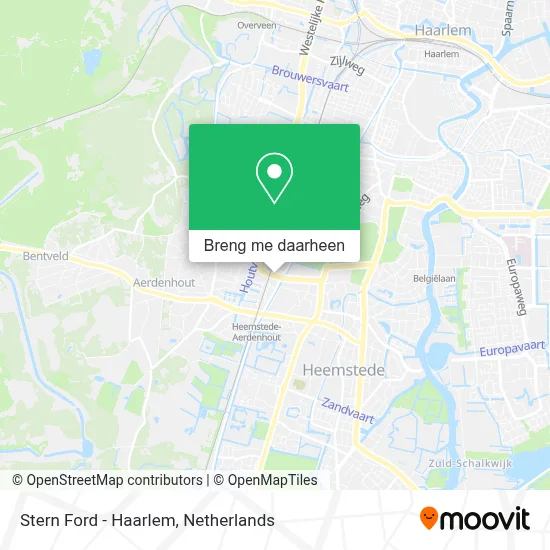 Stern Ford - Haarlem kaart