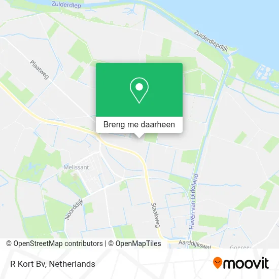 R Kort Bv kaart