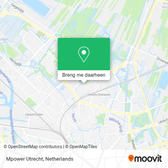 Mpower Utrecht kaart