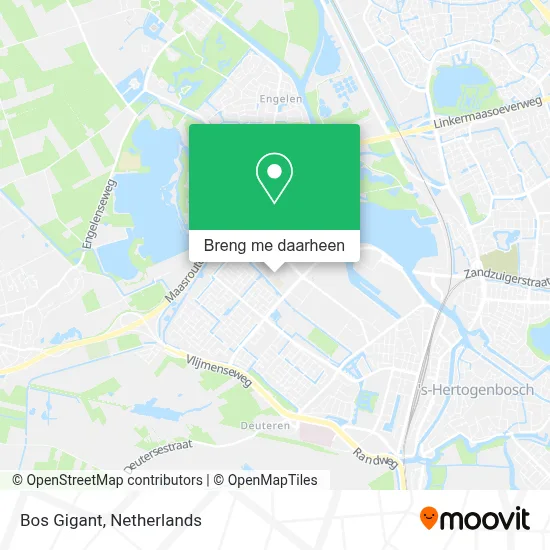 Bos Gigant kaart