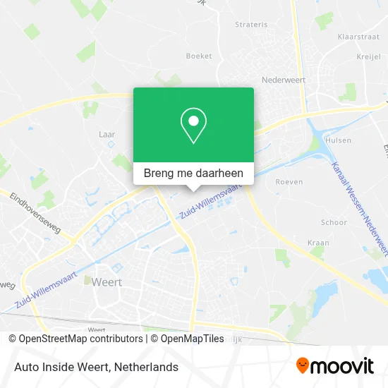 Auto Inside Weert kaart