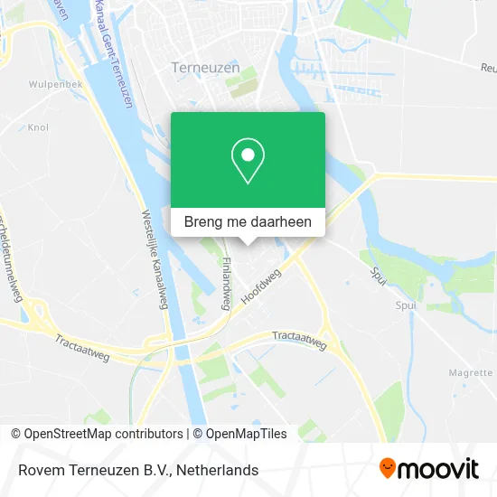 Rovem Terneuzen B.V. kaart