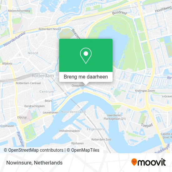 Nowinsure kaart