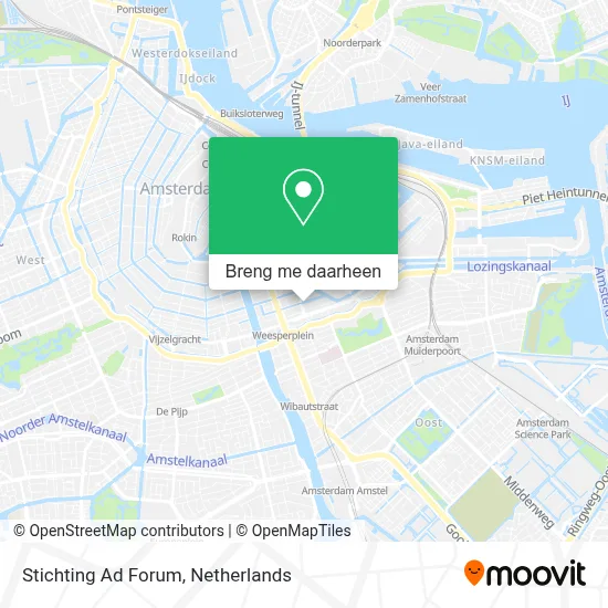 Stichting Ad Forum kaart