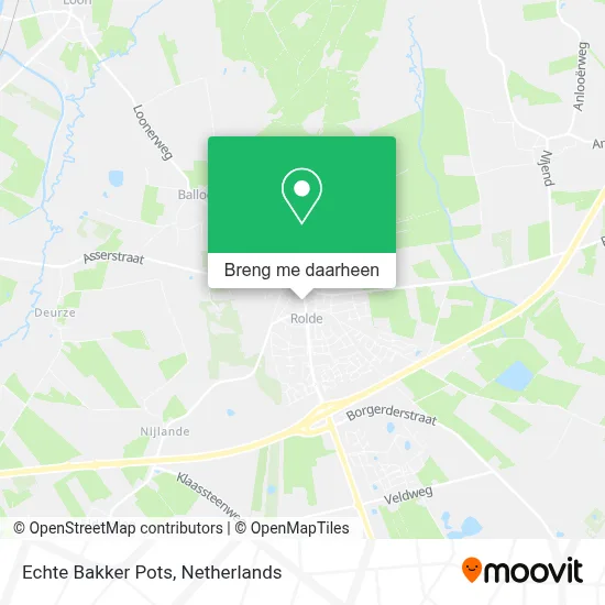 Echte Bakker Pots kaart