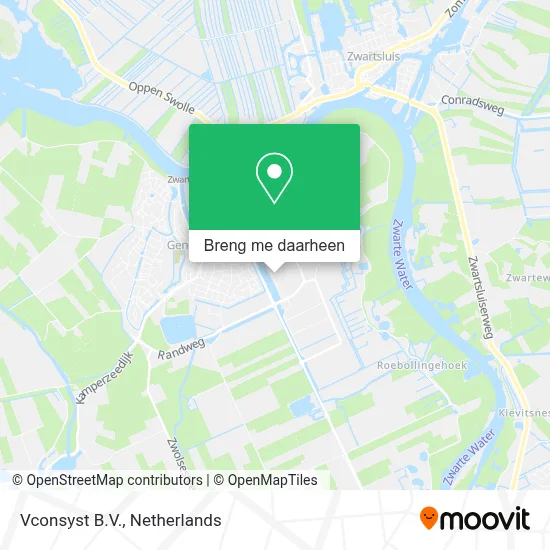 Vconsyst B.V. kaart