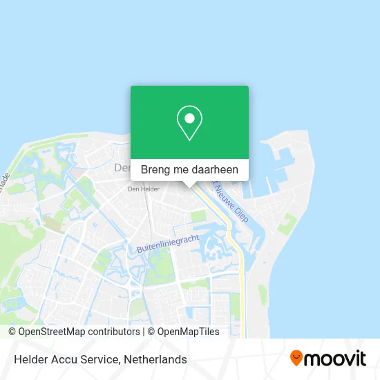 Helder Accu Service kaart