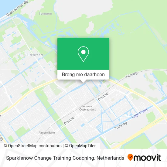 Sparklenow Change Training Coaching kaart