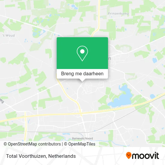 Total Voorthuizen kaart