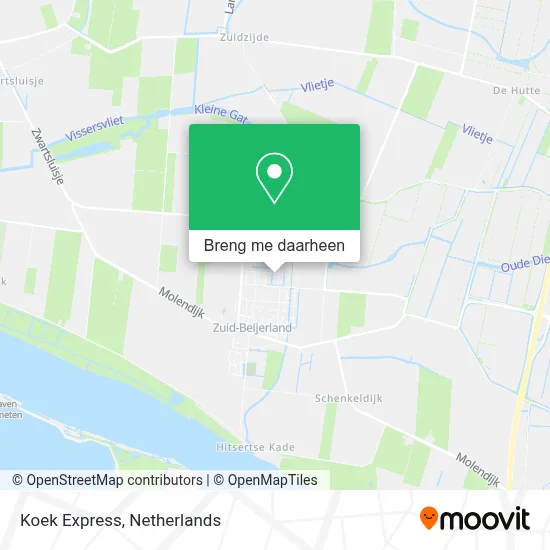 Koek Express kaart
