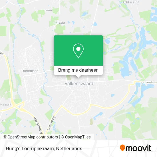 Hung's Loempiakraam kaart