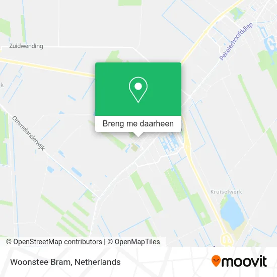 Woonstee Bram kaart