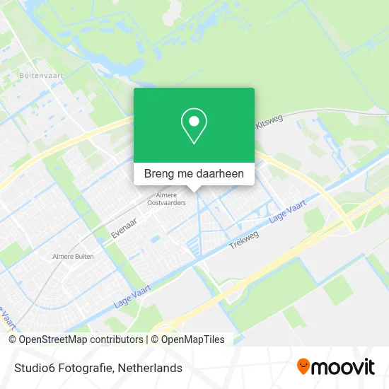 Studio6 Fotografie kaart