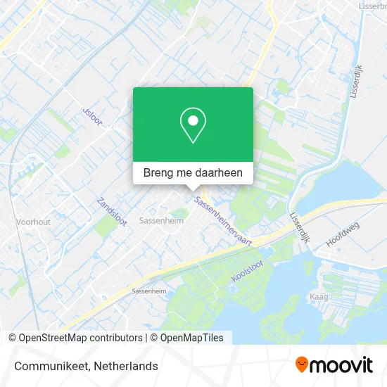 Communikeet kaart