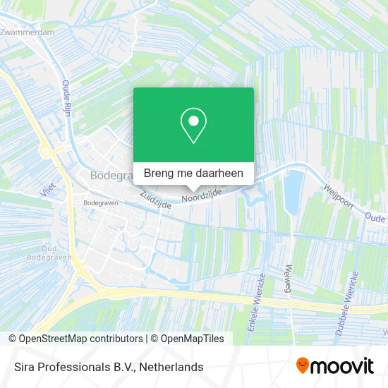 Sira Professionals B.V. kaart