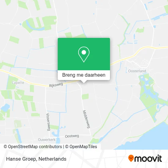 Hanse Groep kaart