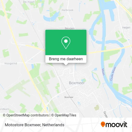 Motostore Boxmeer kaart