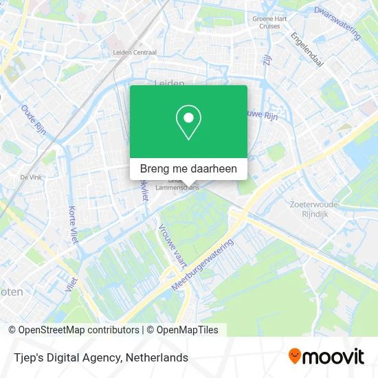 Tjep's Digital Agency kaart