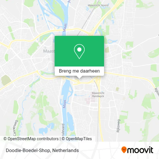 Doodle-Boedel-Shop kaart