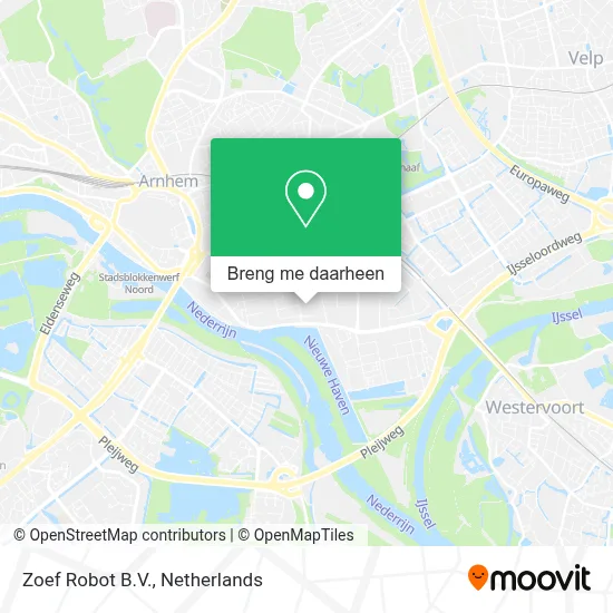 Zoef Robot B.V. kaart