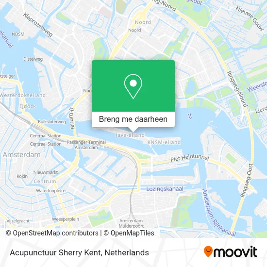 Acupunctuur Sherry Kent kaart