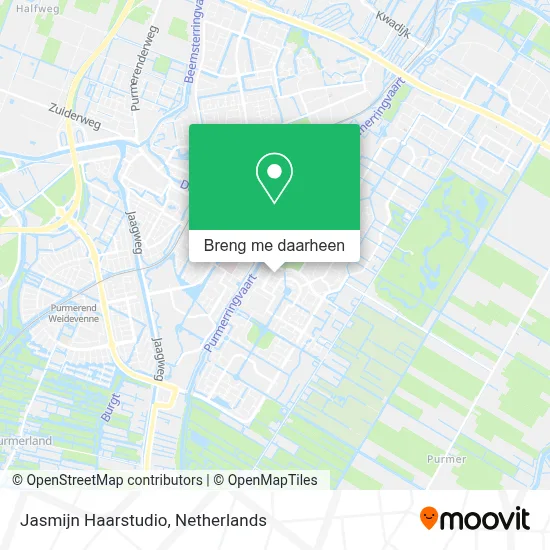 Jasmijn Haarstudio kaart