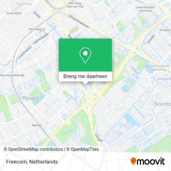 Freecom kaart