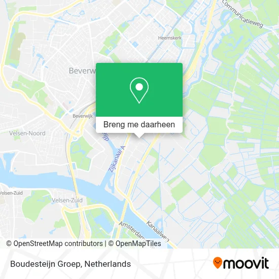 Boudesteijn Groep kaart
