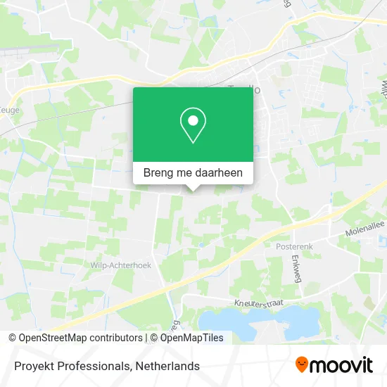 Proyekt Professionals kaart
