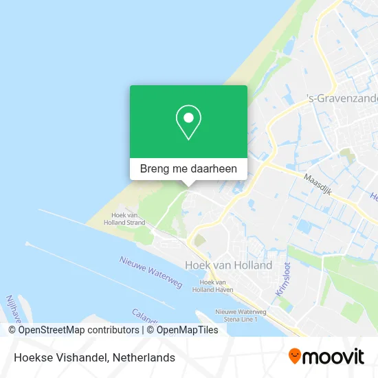Hoekse Vishandel kaart