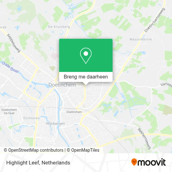 Highlight Leef kaart
