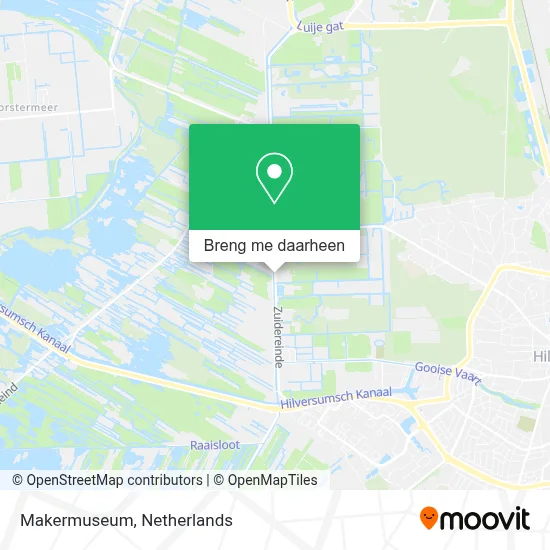 Makermuseum kaart
