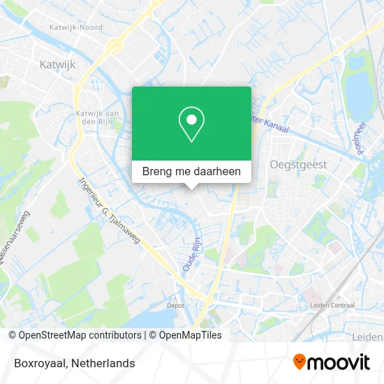 Boxroyaal kaart
