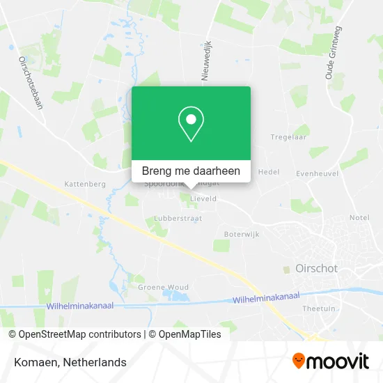Komaen kaart