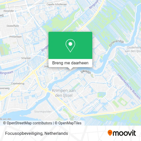 Focusopbeveiliging kaart