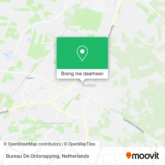 Bureau De Ontsnapping kaart