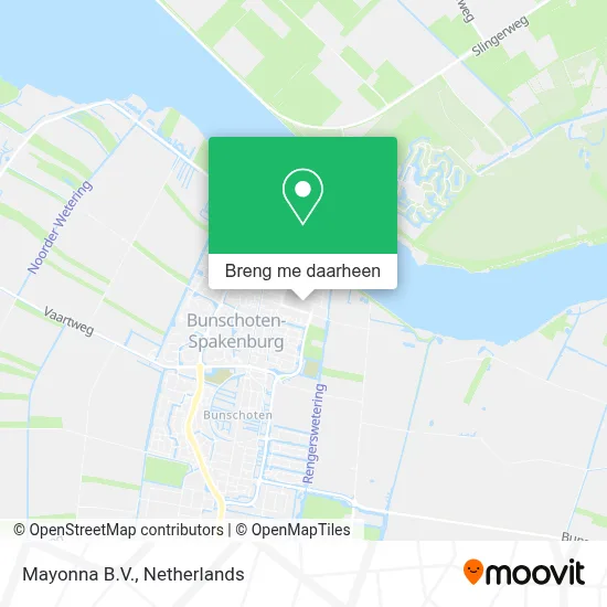 Mayonna B.V. kaart