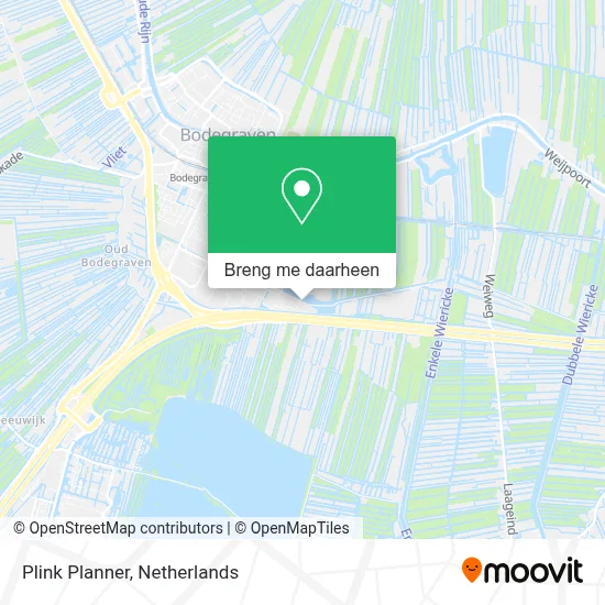 Plink Planner kaart