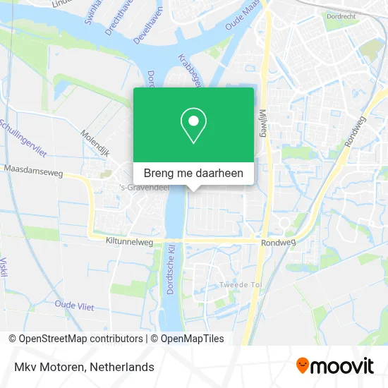 Mkv Motoren kaart