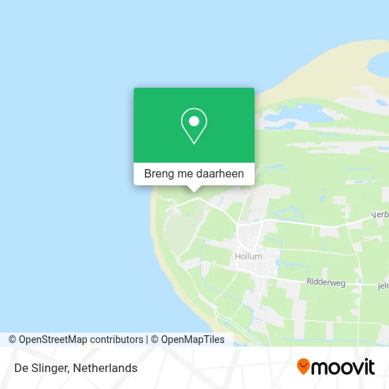 De Slinger kaart