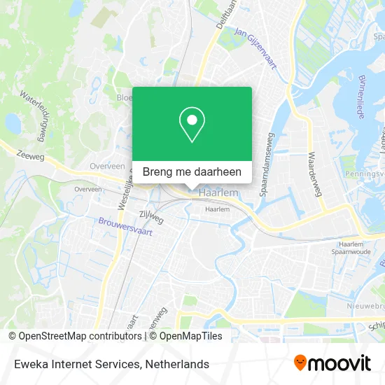 Eweka Internet Services kaart