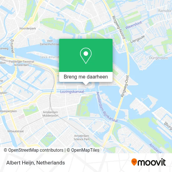 Albert Heijn kaart