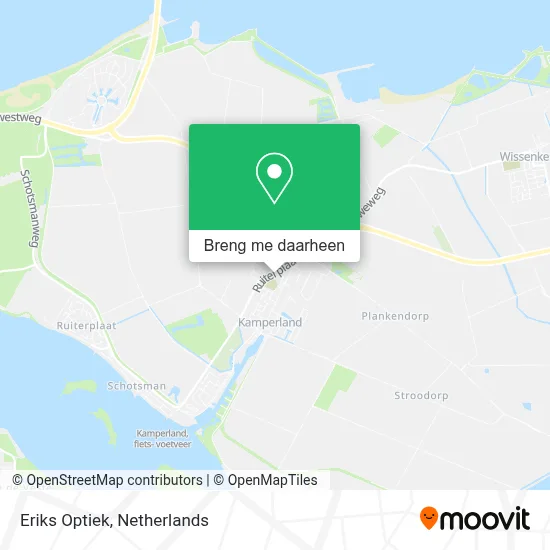 Eriks Optiek kaart